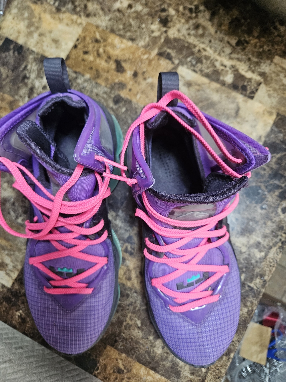 Nike LeBron 19 "DJ Bron" Wild Berry/Hyper Pink CZ0203-500 Men's Basketball